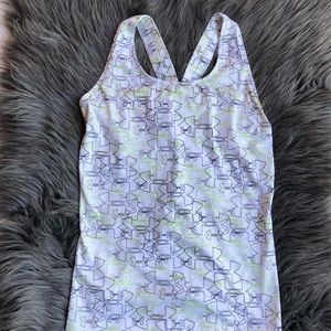 under armour print top